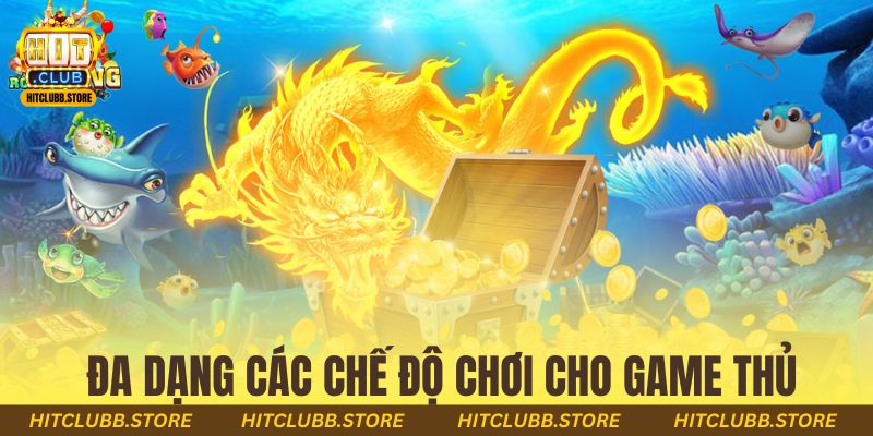 Đa dạng các chế độ chơi cho game thủ